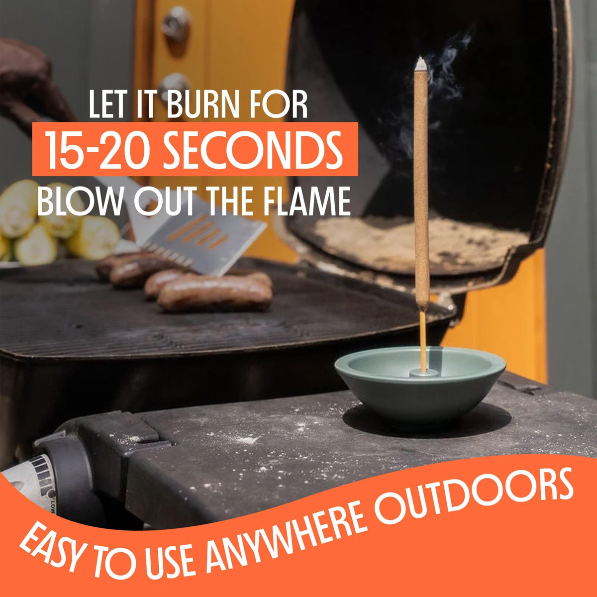 Murphy’s Naturals incense sticks guarding a campsite while enjoying the outdoors