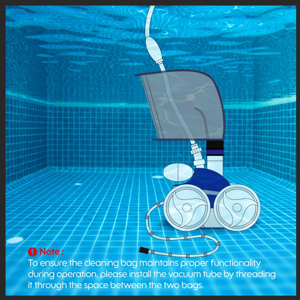 MUSCCCM durable high-density material supports long-lasting pool cleaning use.