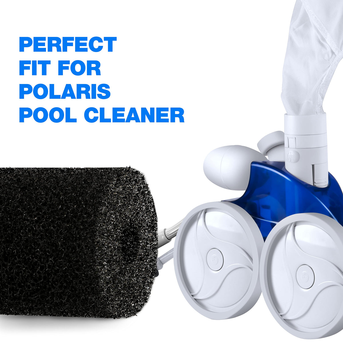 MUSCCCM Polaris 180-compatible tail scrubber for improved debris filtration.