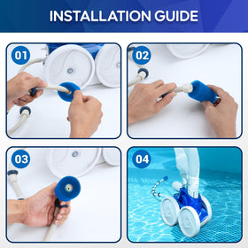 Blue MUSCCCM scrubber fits multiple Polaris models for simple maintenance