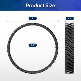 MUSCCCM R0526100 tire track for MX6 Elite boosts cleaning path stability