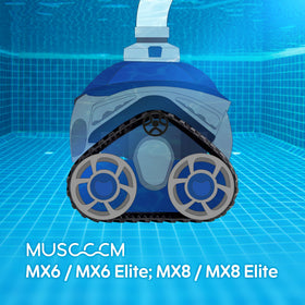 MUSCCCM R0526100 tire track for MX6 supports smooth, consistent cleaning