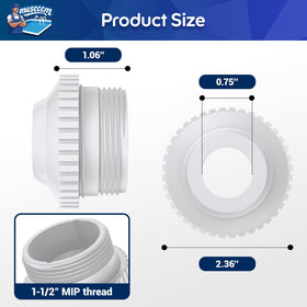 MUSCCCM SP1419D 360° rotating nozzle enables adjustable return direction