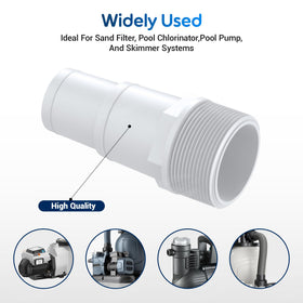 MUSCCCM weather-resistant PVC components stay durable in outdoor pool environments.