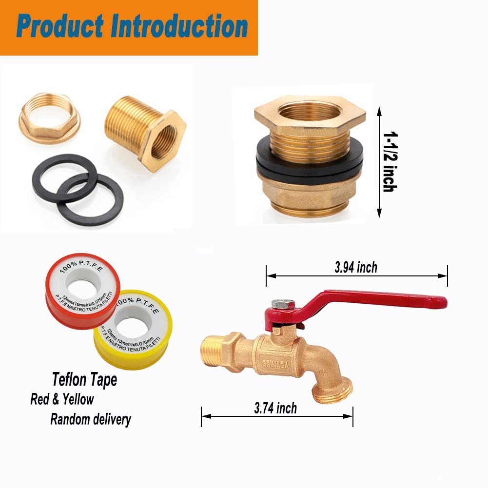 Musibo spigot tap with quarter-turn handle enables quick water access