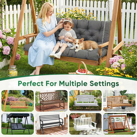 Grey color complements outdoor furniture and modern patios.