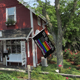 Muwodut we the people rainbow flag designed for outdoor banner use