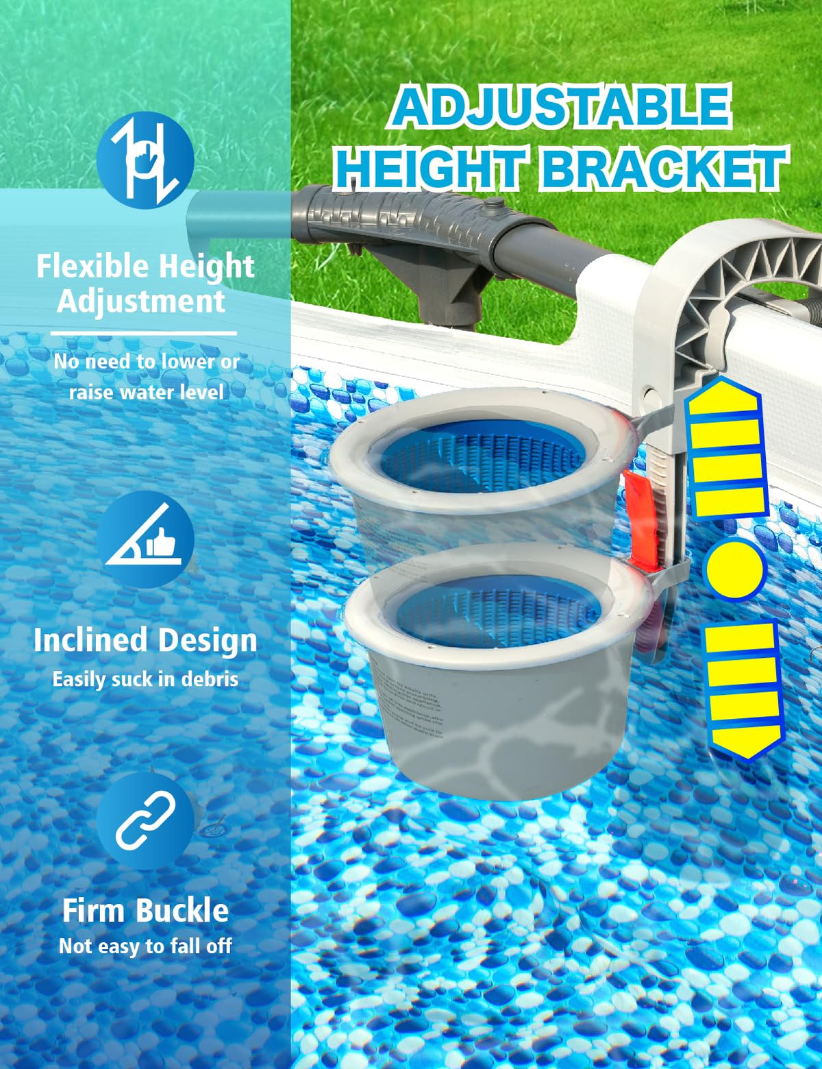 MUWOOB installation guide demonstrates simple edge-hanging setup for quick use.