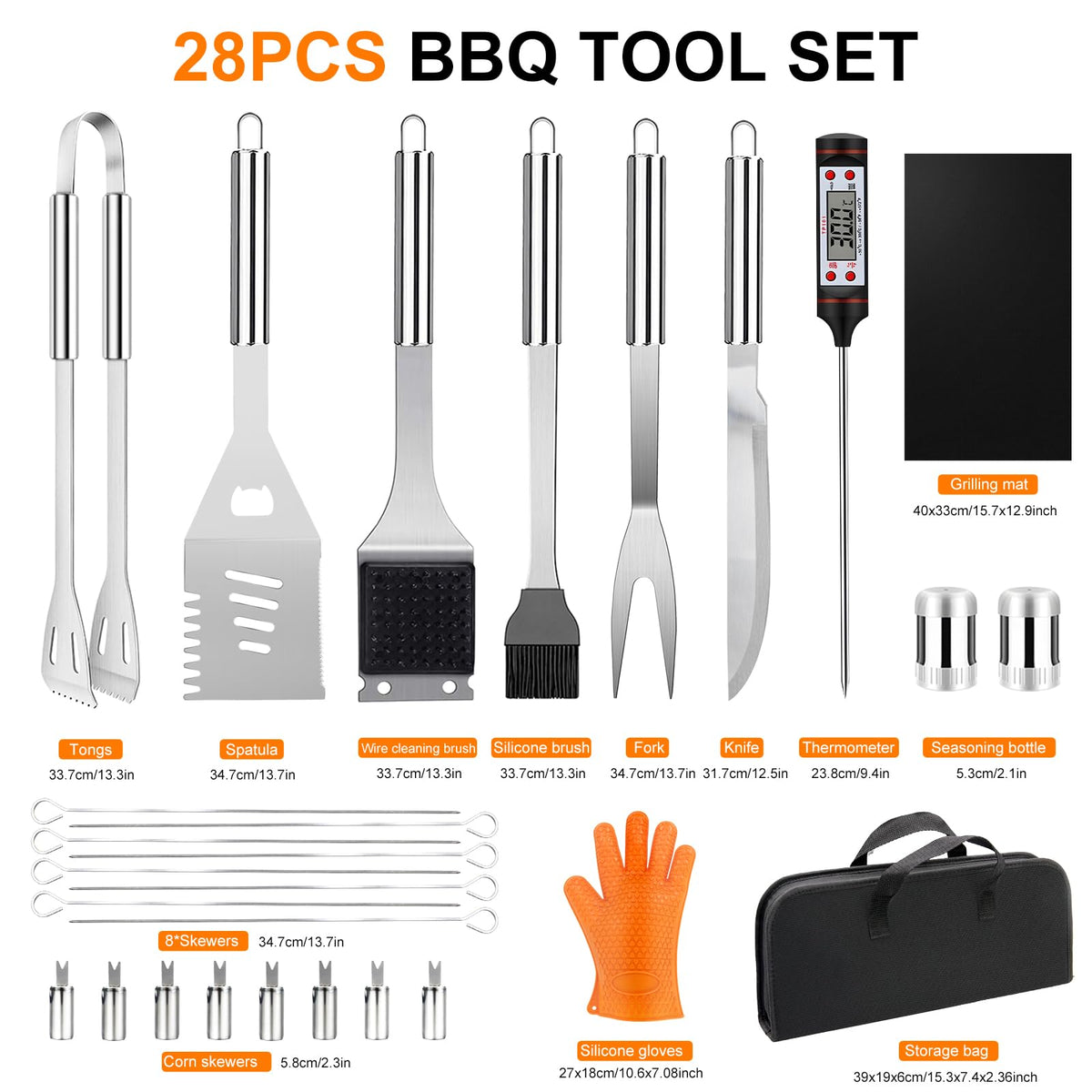 MUYFIO grill cleaning brush for quick cleanup after cooking