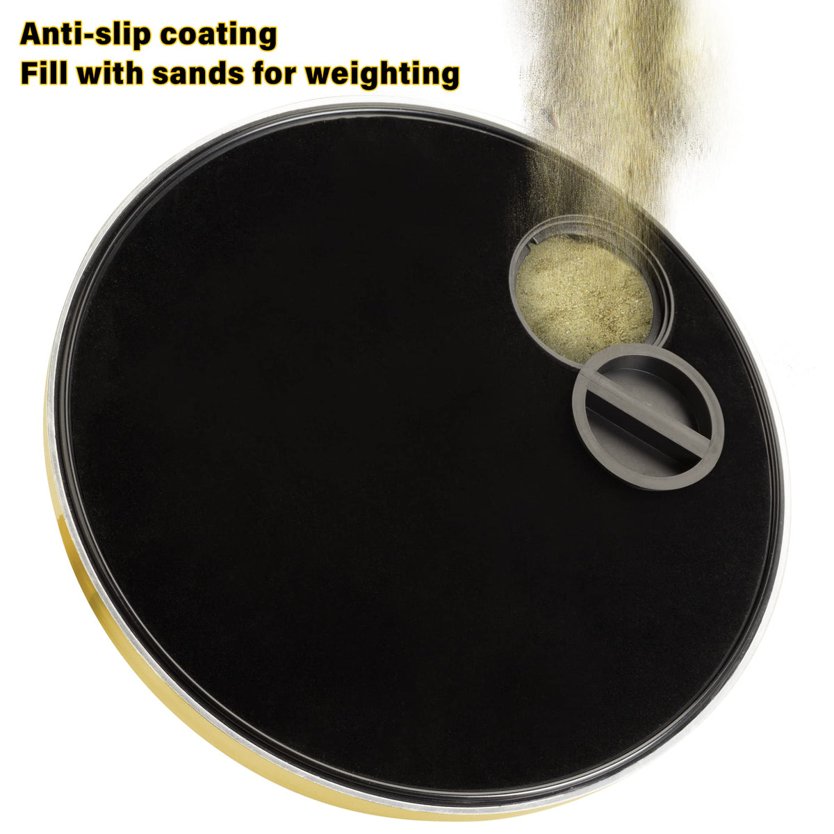 MVPRING ABS plastic base ensures durability in busy environments.