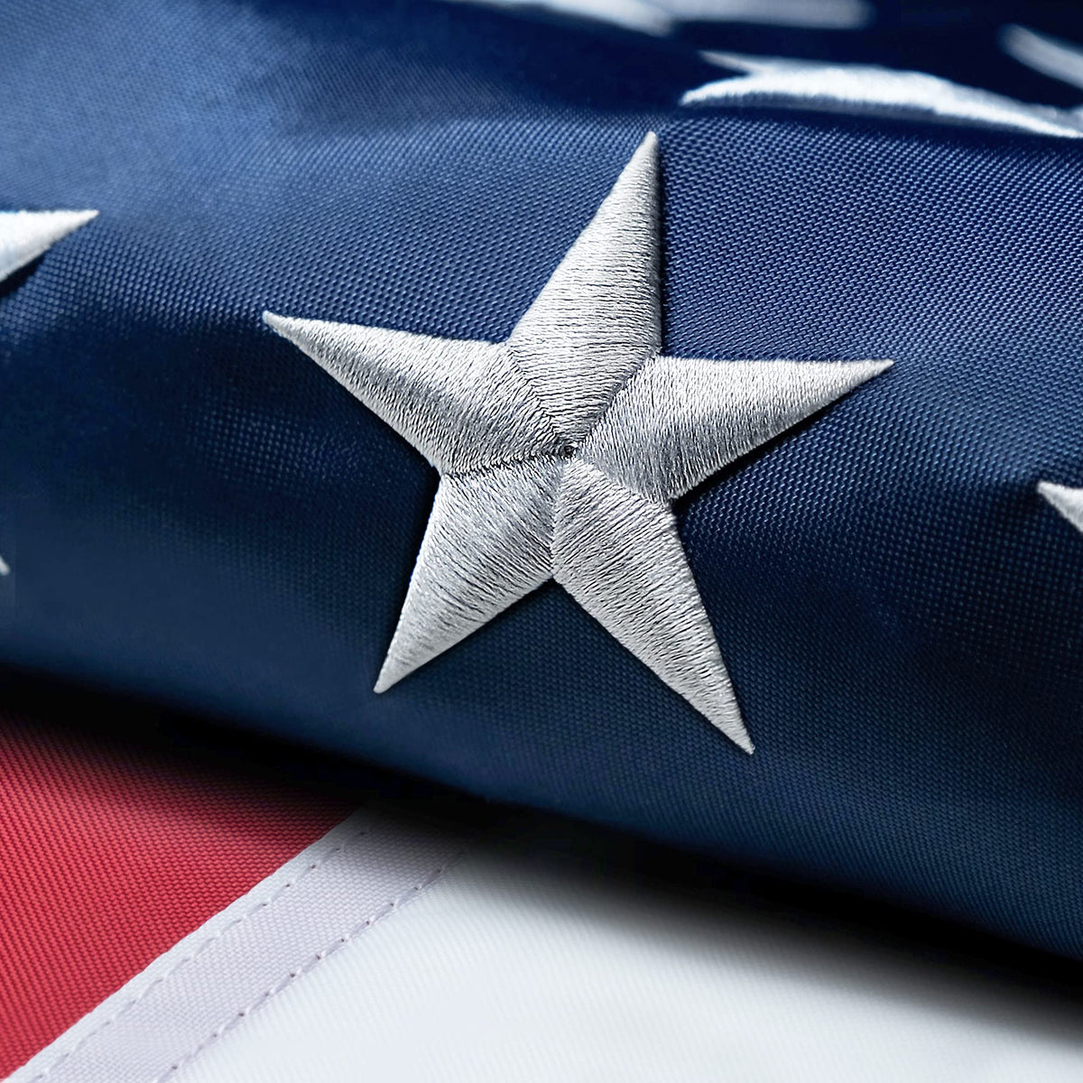MVPRING American Flag 6x10 ft with embroidered stars for outdoor display