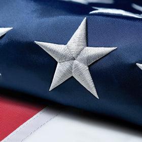 MVPRING American Flag 6x10 ft with embroidered stars for outdoor display