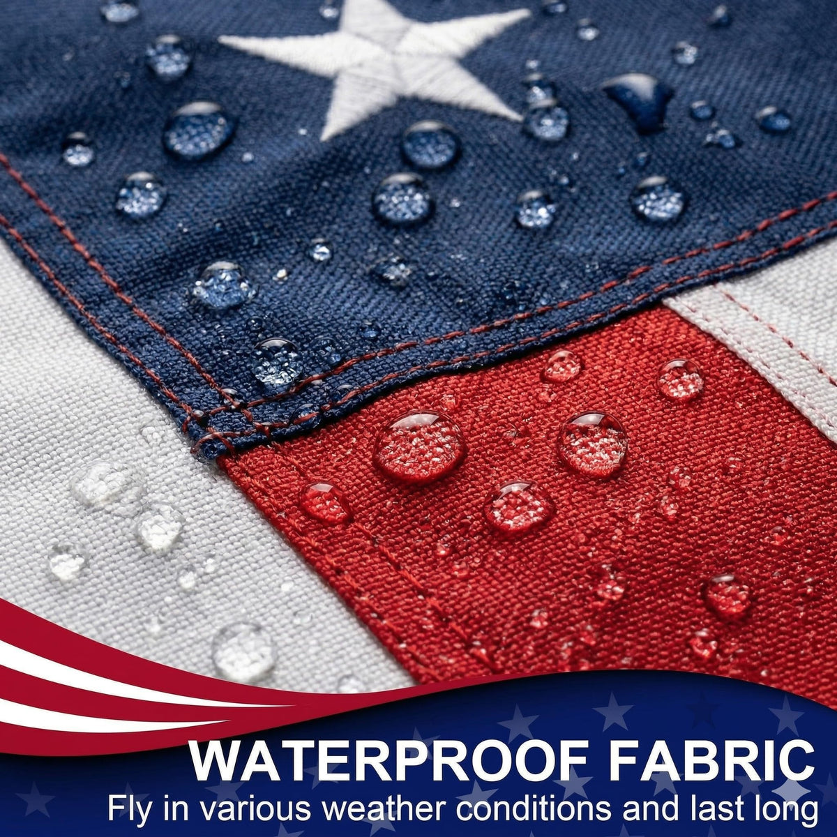MVPRING 4x6 ft flag ideal for porch display and interior decor.