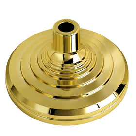 MVPRING base stand gold interior, ideal for elegant indoor flag displays.