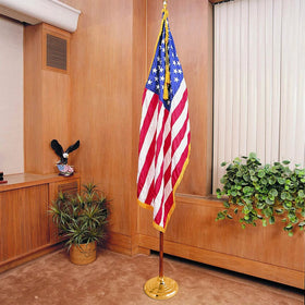 MVPRING floor base 12inch diameter provides sturdy support for flags.