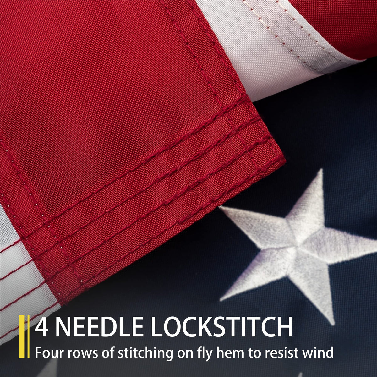 MVPRING flag featuring three brass grommets for secure outdoor hanging.