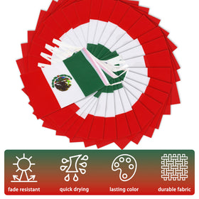 MVPRING Mexico flag pennant classroom decor brightening learning spaces.