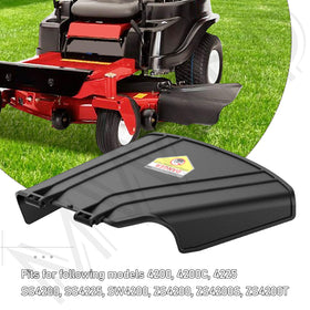 MWEDP deflector chute compatible with TimeCutter and ZS-series models for flexible upgrades.