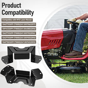 MWEDP 2-pack deck belt cover fits Husky and Cub Cadet models in image