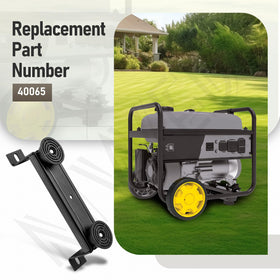 MWEDP 40065 wheel and handle set enables smooth generator movement