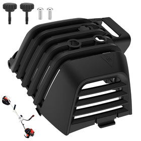 MWEDP A320001200 muffler cover for Echo with weather-resistant exterior.