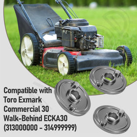 MWEDP blade adapter 120-5236 supports 30in TurfMaster for reliable mowing.