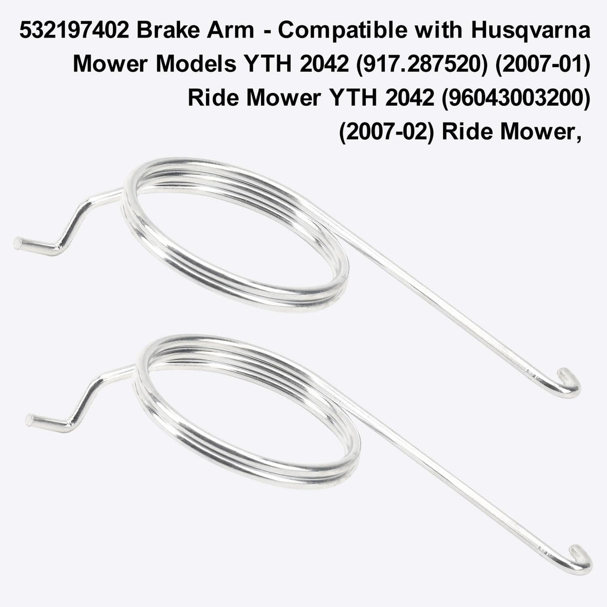 MWEDP brake arm kit for Craftsman 917287220 — exploded view of components