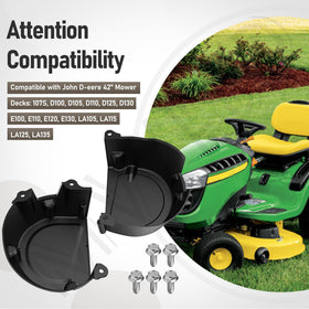 MWEDP shield kit for Deere 42-inch decks including D125 and D130 compatibility