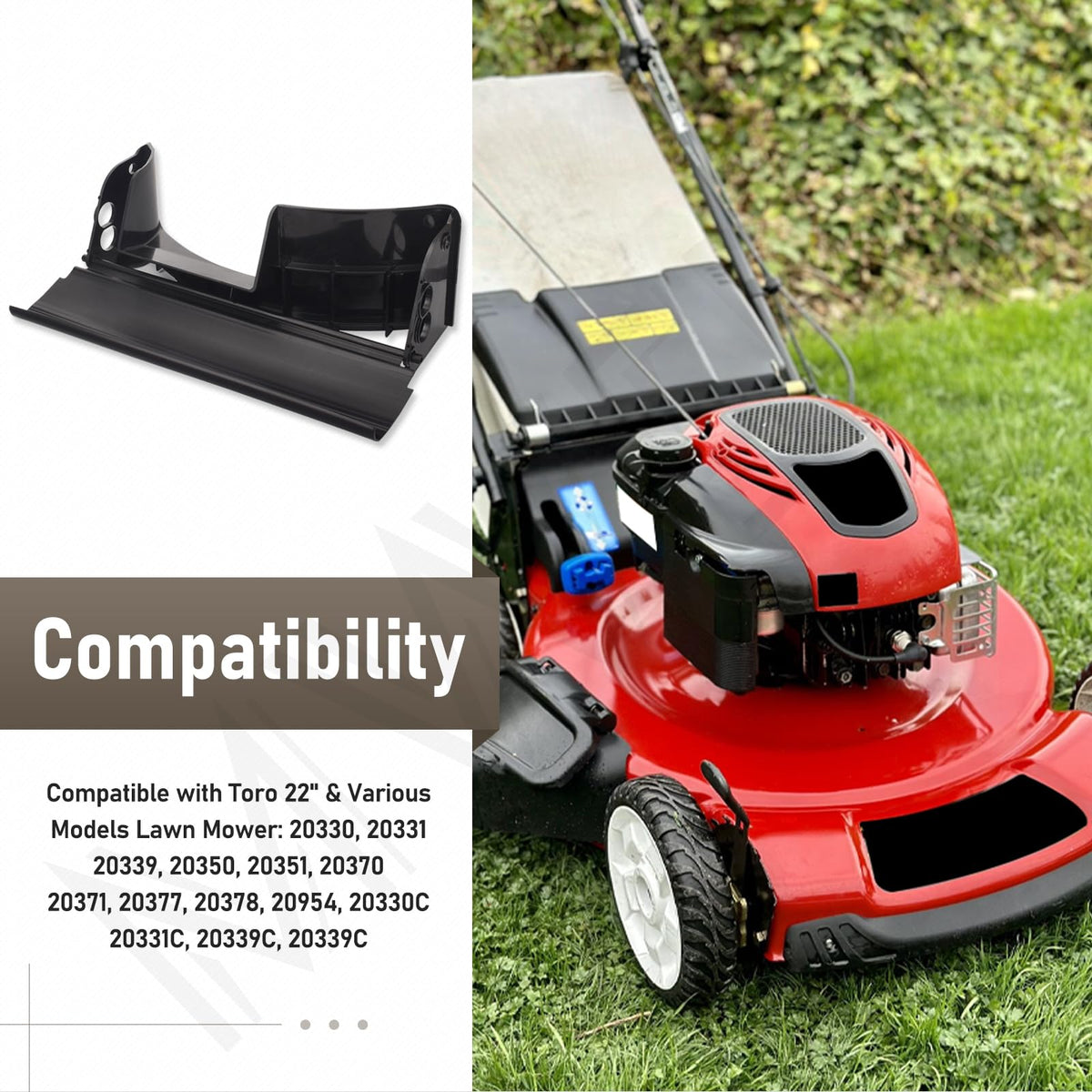 Durable MWEDP construction sustains heavy mowing use