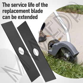 MWEDP AEB0800 compatibility with Echo, Stihl, and Husqvarna blades of the same size.