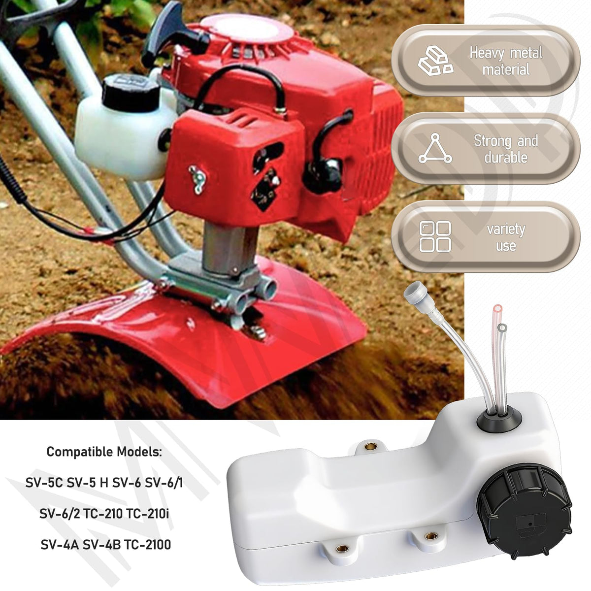 MWEDP included fuel cap supports safe sealing and refueling