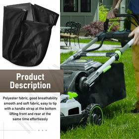 MWEDP Grass Bag Catcher frame note indicates frame sold separately.