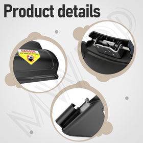 MWEDP hinged mulching plug shown for mulching mode option