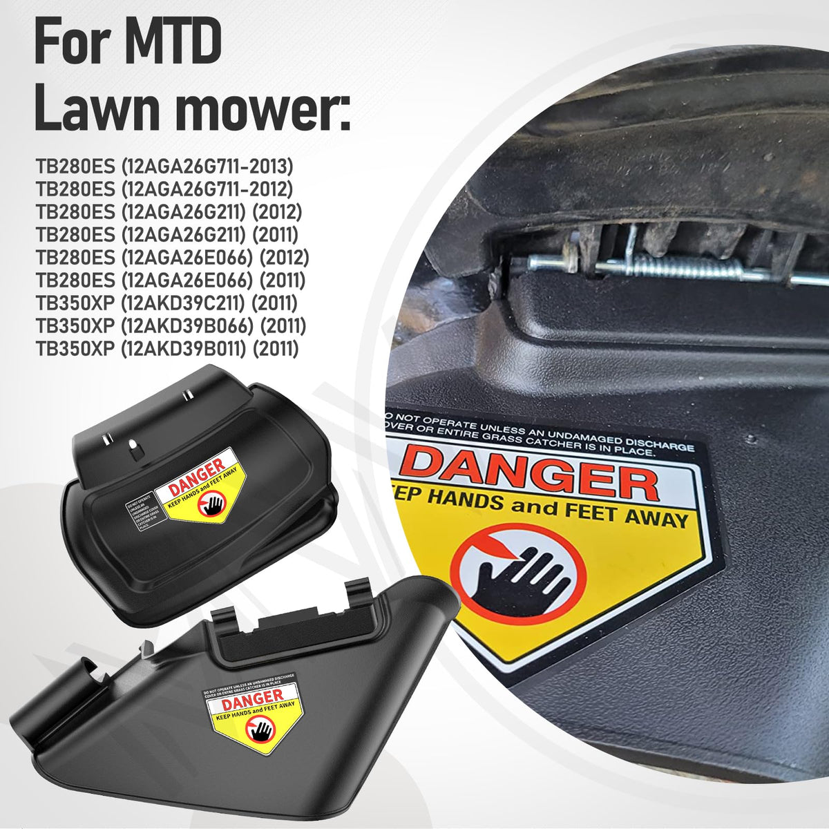 MWEDP installation on a MTD Craftsman mower for user-friendly setup