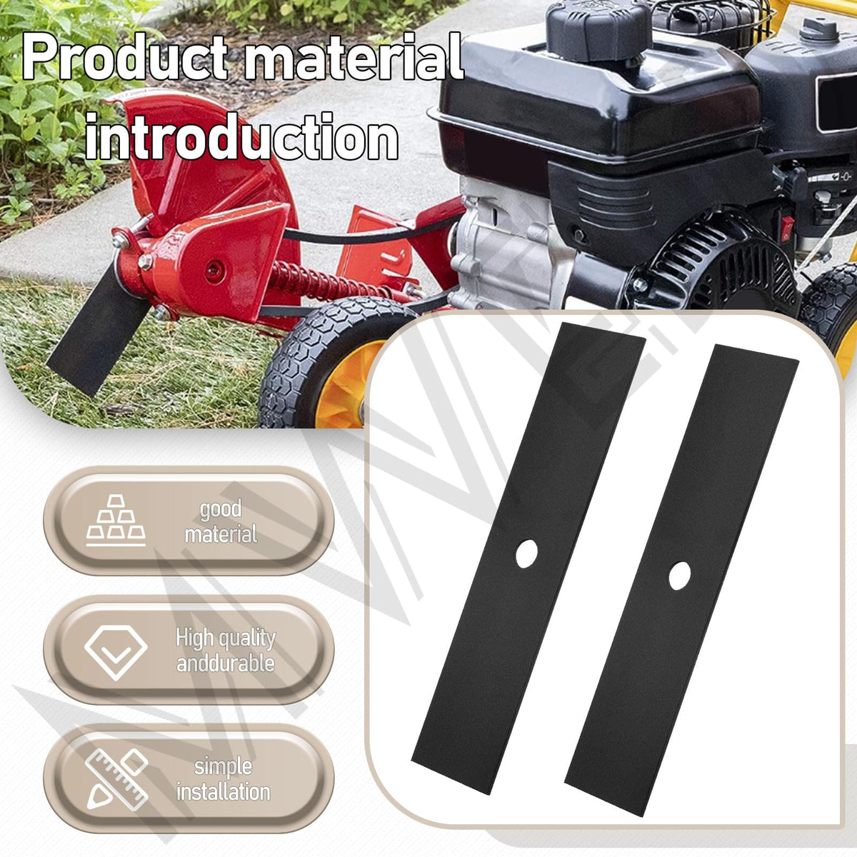 MWEDP package includes two blades for easy replacement and ready use.