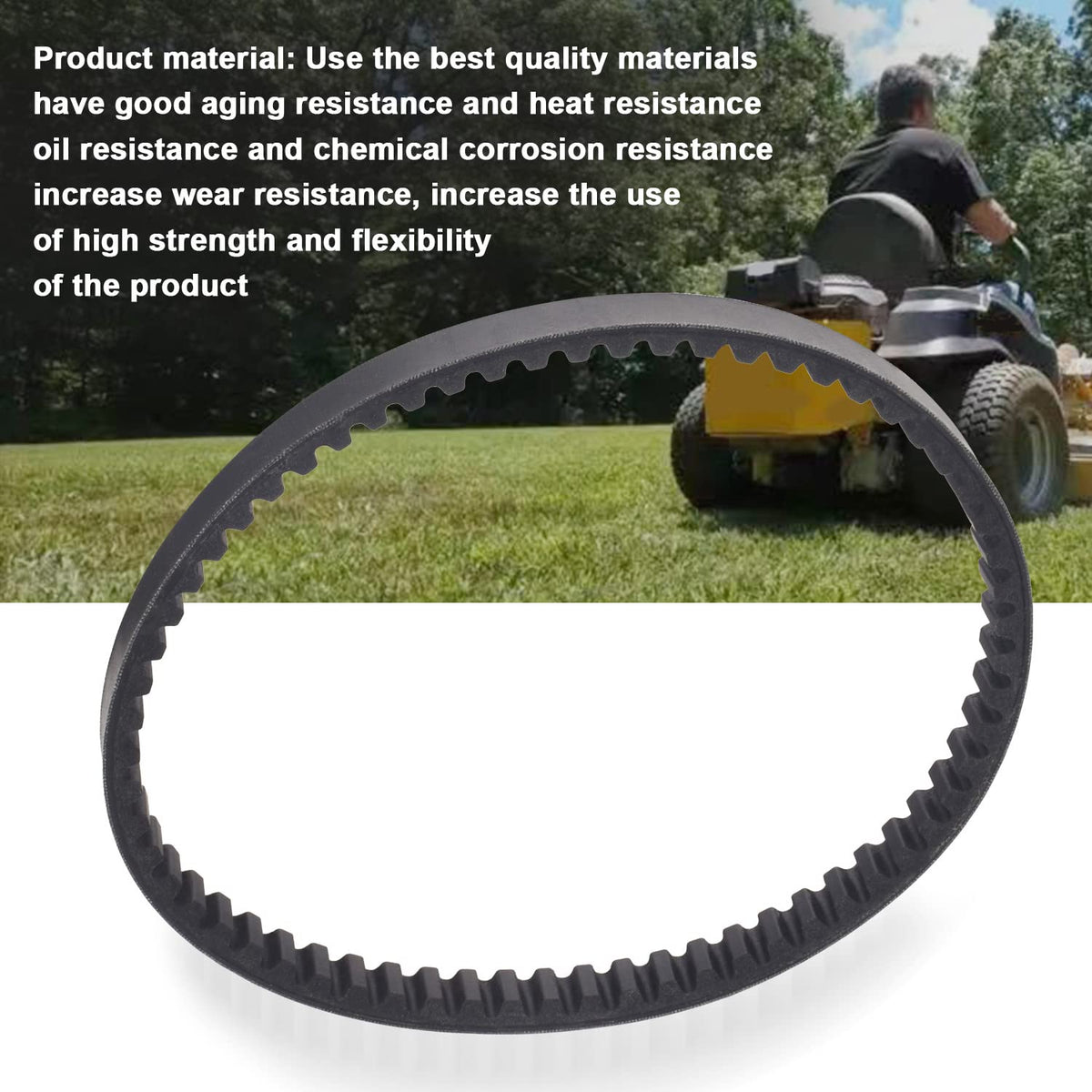 MWEDP serrated inner ring boosts belt stability during fast operation