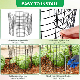 No-tools installation makes garden protection quick and accessible.