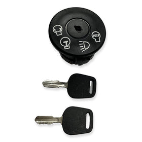 MWire Virtionz ignition switch mounted on tractor panel for easy install