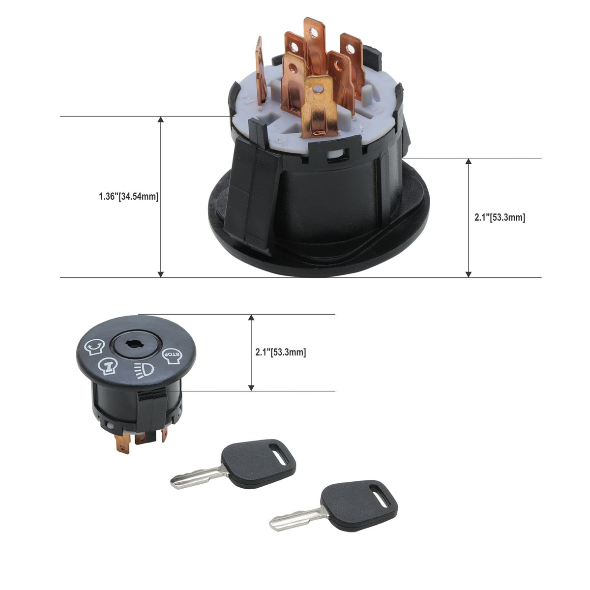 MWire Virtionz two keys included for convenient access