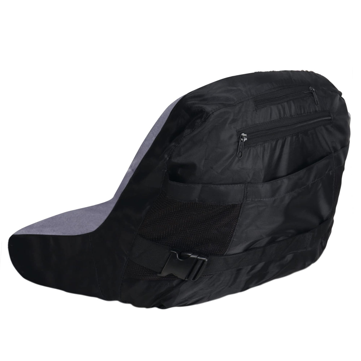 MWire cushiony seat cover provides added comfort during long mowing sessions.