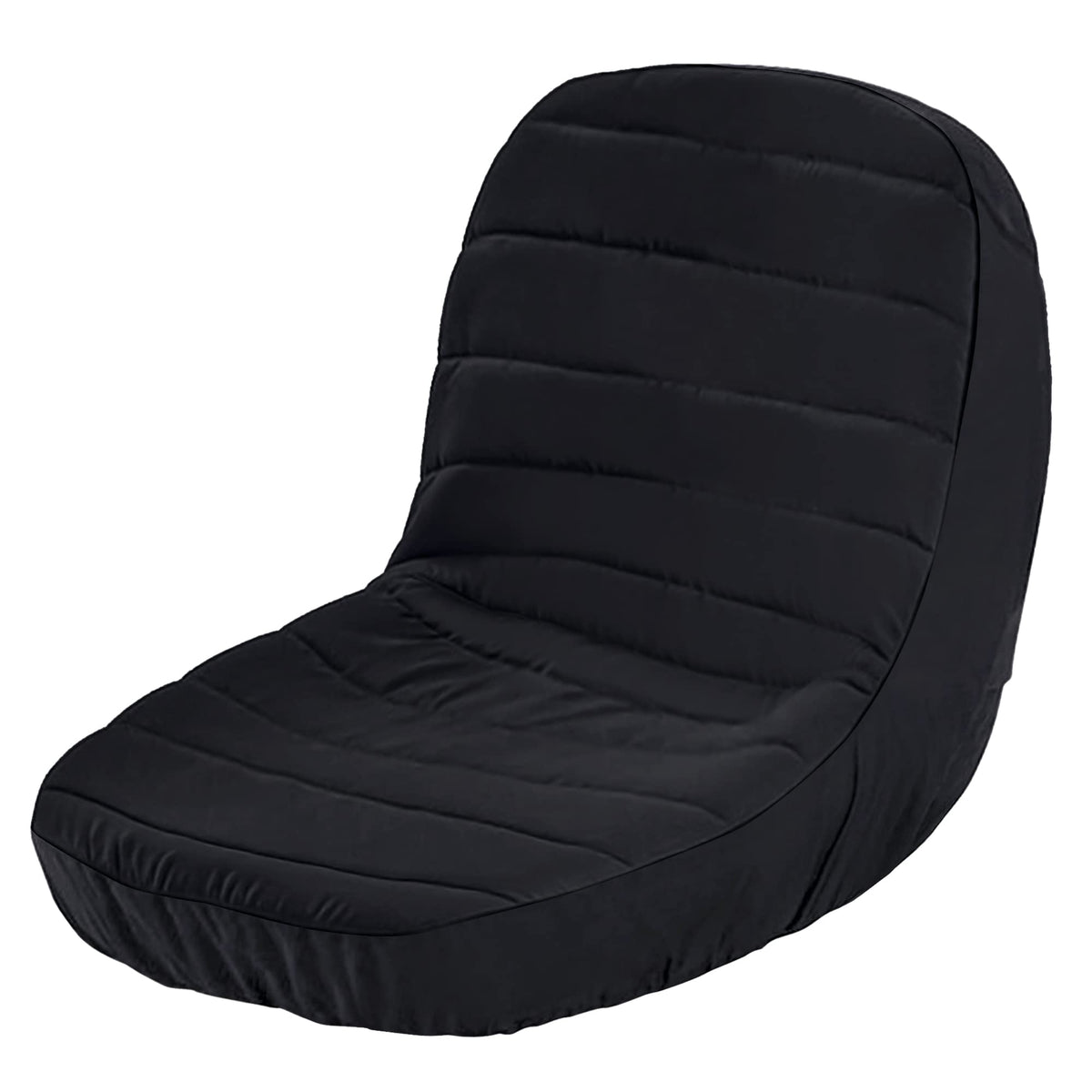 MWire black seat cover for mower backrest 12-14in protects against wear.