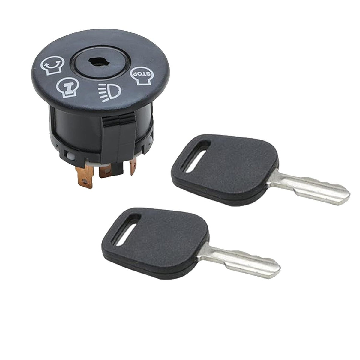 MWire Virtionz ignition switch with four-position control for lawn tractors