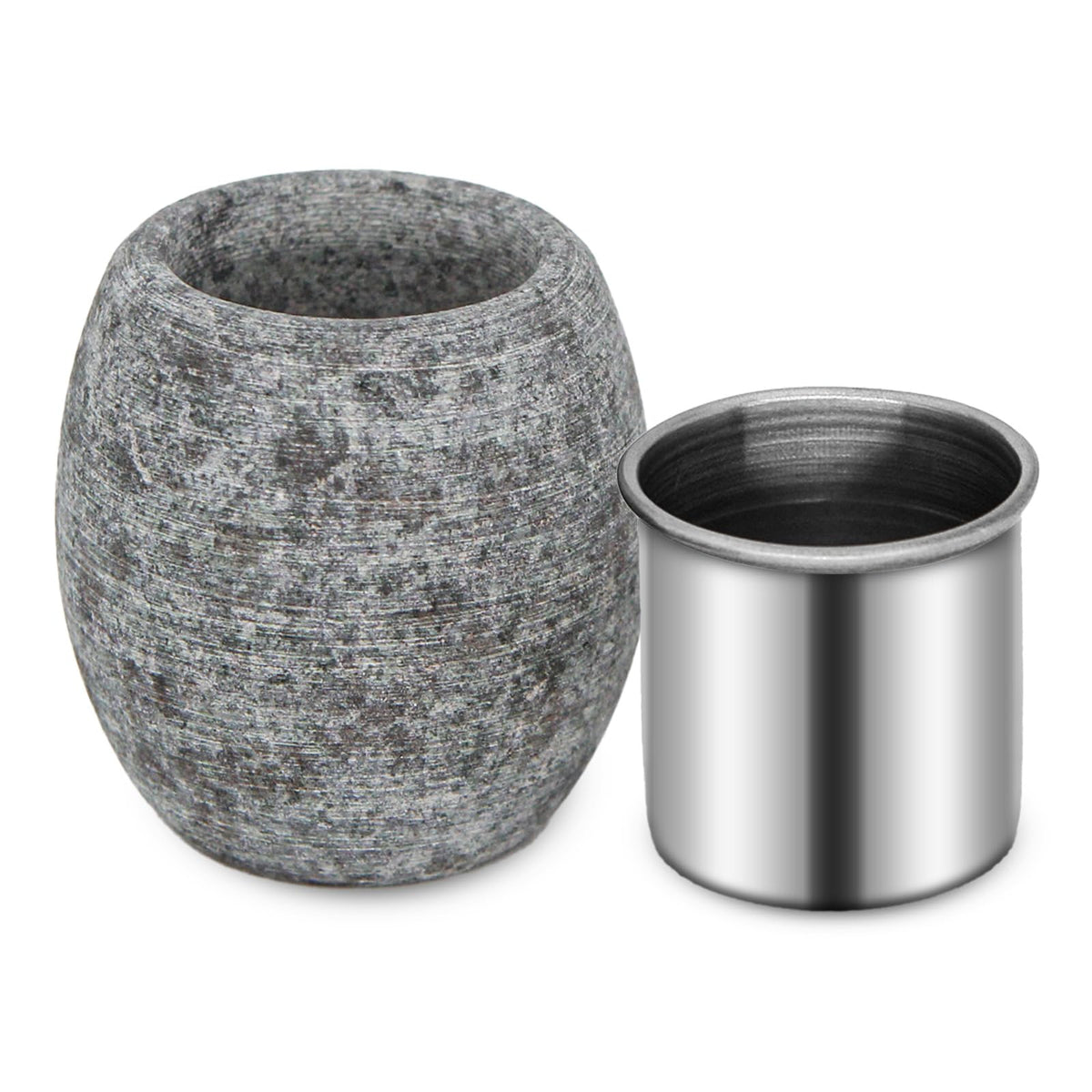 MXMZHXU sauna aromatherapy stone with bowl enhances spa-like scent during sessions.