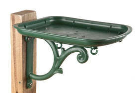 My Favorite Chicken outdoors bird feeder tray attracts cardinals and finches