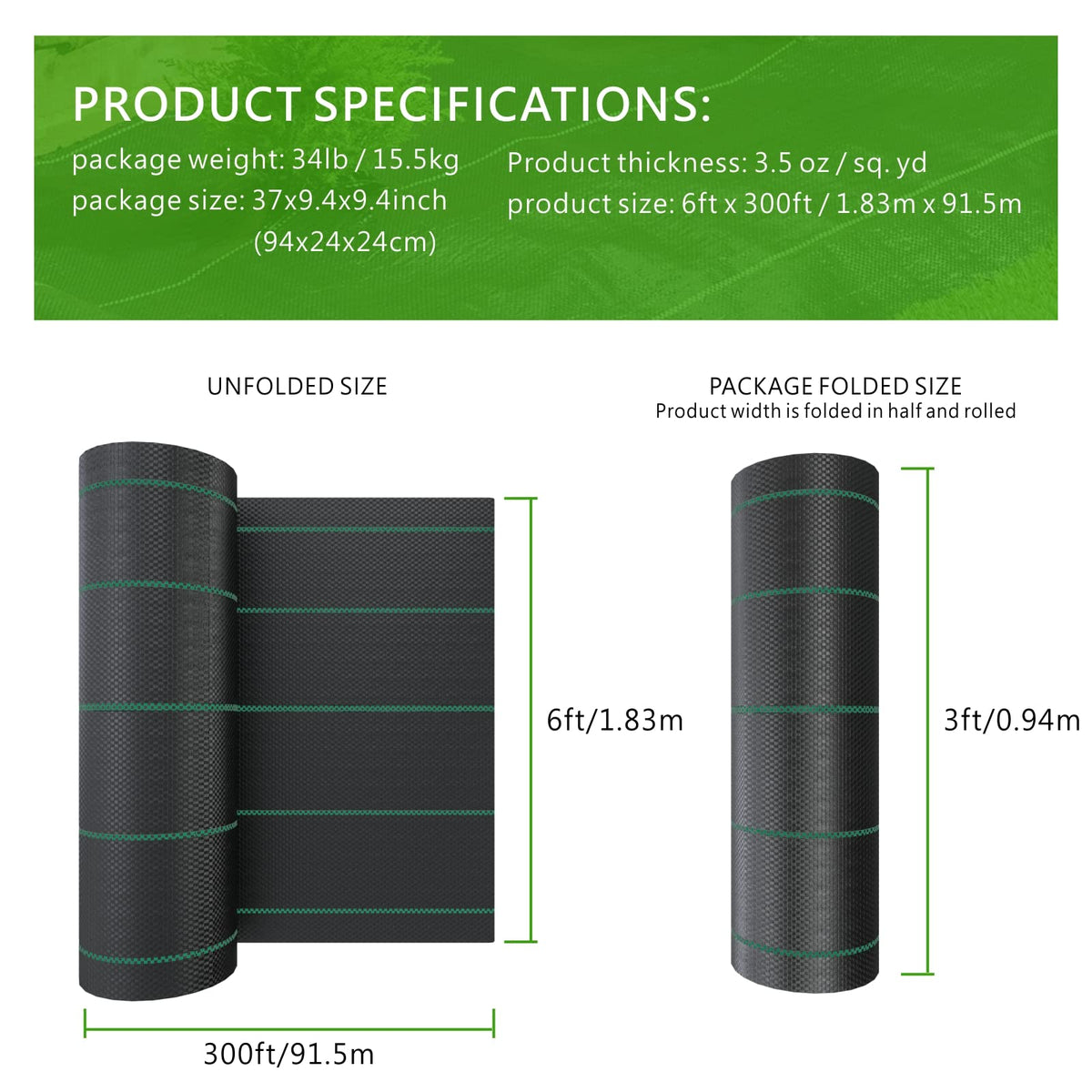 mychoiii permeable ground cover allows irrigation while suppressing weeds