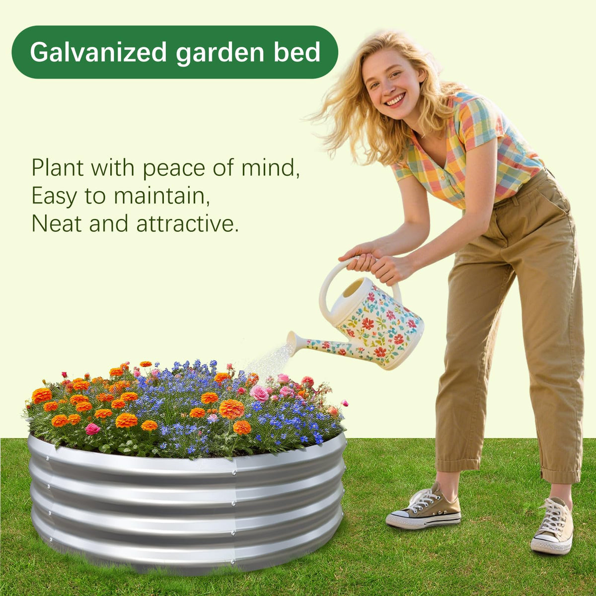 Mycovire garden bed versatile solution for vegetables, herbs, and flowers.