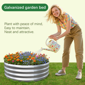 Mycovire garden bed versatile solution for vegetables, herbs, and flowers.