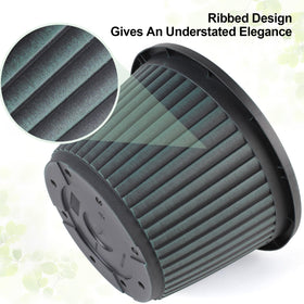 Myfeegoin gold antique ribbed planter elevates any room.