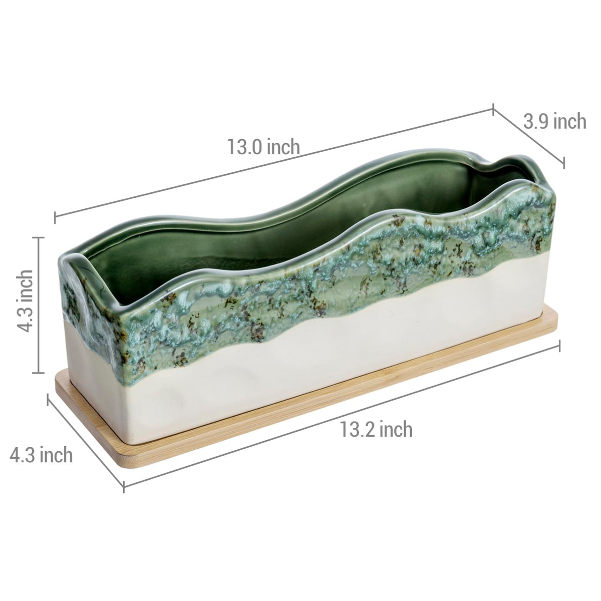 MyGift bottom feet pads provide stable, level placement.