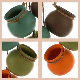 MyGift Dangling Southwest Desert drainage holes; helps prevent overwatering for healthy tiny plants